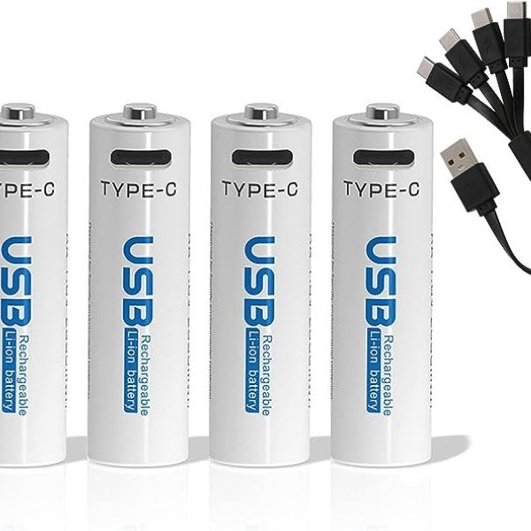 AiVR USB Rechargeable Batteries